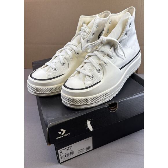 Converse Other - Converse CTAS Construct Hi White/Black /Egret A02832C Unisex 12M/13.5W NWB!